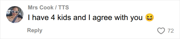 A comment from a woman with 4 kids agreeing with reasons for not having kids, going viral. A comment from a woman with 4 kids agreeing with reasons for not having kids, going viral.