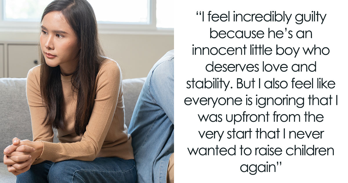 Man Volunteers Childfree Wife To Become His Nephew’s Mom, Calls Her “Failed Woman” When She Refuses