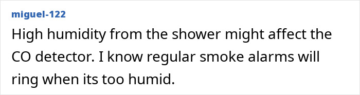 A comment speculating about high humidity affecting a CO detector and causing pulling sensations in scalp. A comment speculating about high humidity affecting a CO detector and causing pulling sensations in scalp.