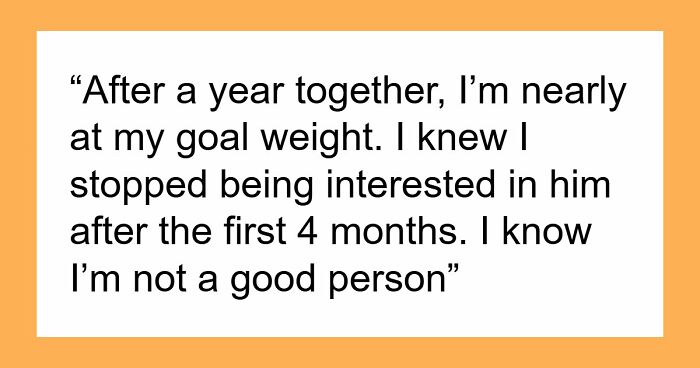 Woman Uses Her Disgust With Her Boyfriend As Inspiration To Lose Weight