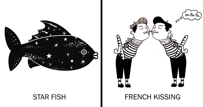 When Words Become Pictures: 40 Brilliantly Funny Illustrations By Nadia Tolstoy