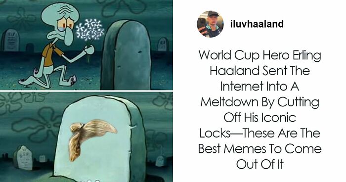 World Cup Hero Erling Haaland Sent Internet Into A Meltdown By Cutting Off Iconic Locks, Here Are The Memes