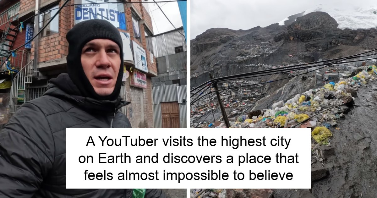 YouTuber’s Trip To This Dangerous Town In Peru Literally Sends Shivers Even Through The Screen