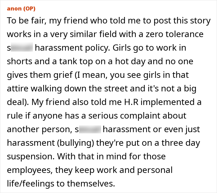 Woman Finally Takes Revenge Against Creepy Male Coworkers After HR Does Nothing Woman Finally Takes Revenge Against Creepy Male Coworkers After HR Does Nothing