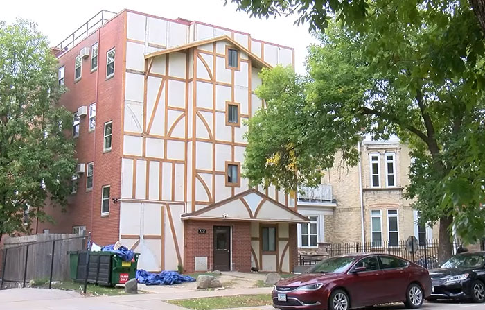 Exterior of building linked to suspected frat hazing incident with arrested frat leaders Exterior of building linked to suspected frat hazing incident with arrested frat leaders