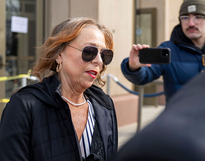 Mom accused of holding steppson captive speaks to media outside court. Mom accused of holding steppson captive speaks to media outside court.