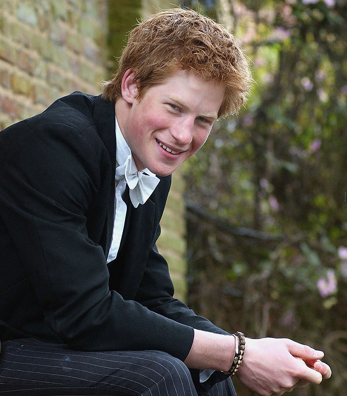 Young Prince Harry in a tuxedo and bow tie, raising questions about Prince Harry's paternity and DNA test speculation. Young Prince Harry in a tuxedo and bow tie, raising questions about Prince Harry's paternity and DNA test speculation.