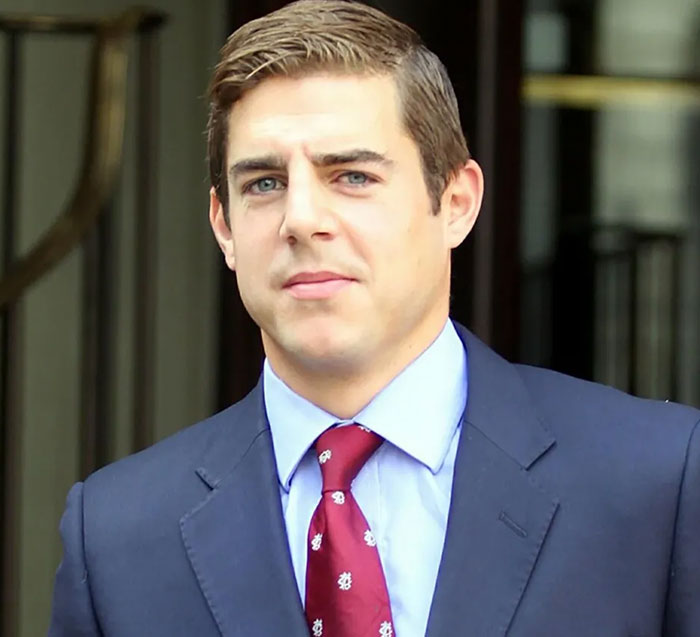 Portrait of the man identified as the Putney Pusher, facing the camera with a neutral expression.