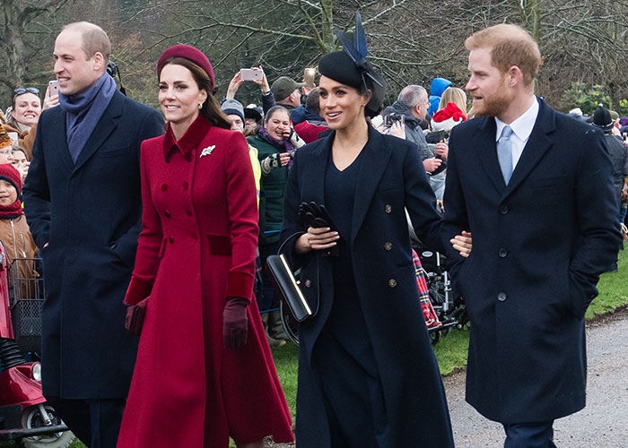 William, Kate, Meghan, and Harry walking, as report reveals William and Kate's plan. William, Kate, Meghan, and Harry walking, as report reveals William and Kate's plan.