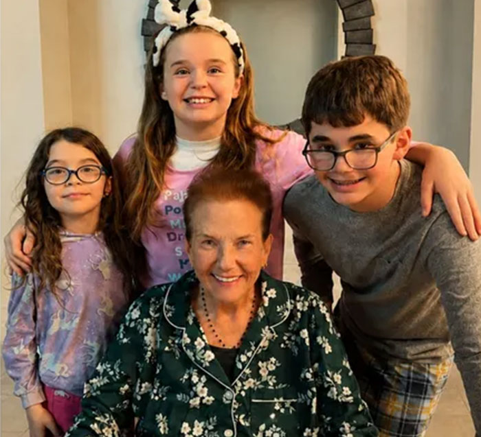 Perez Hilton's family, including his kids, smiling together amid news of GoFundMe to help raise them.