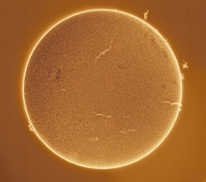 The Sun In Hydrogen Alpha