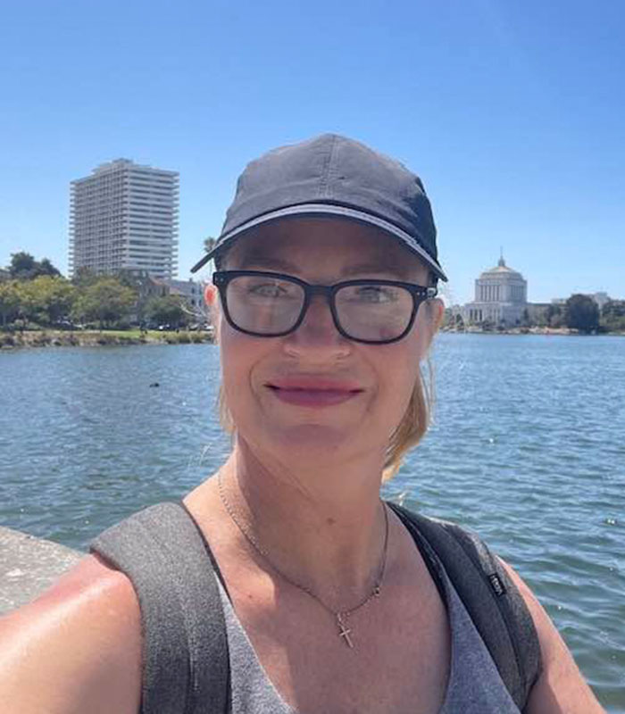 Image of the Racist Karen outdoors, arrested in San Jose. Image of the Racist Karen outdoors, arrested in San Jose.