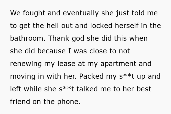 Woman gets tattoos knowing her boyfriend would leave, then acts shocked when he actually does. Woman gets tattoos knowing her boyfriend would leave, then acts shocked when he actually does.