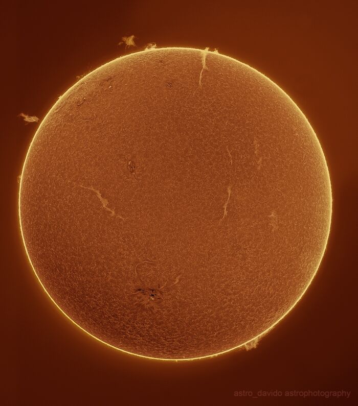 The Sun In Hydrogen Alpha