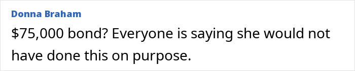 A comment about a woman arrested for allegedly leaving her husband on the toilet.