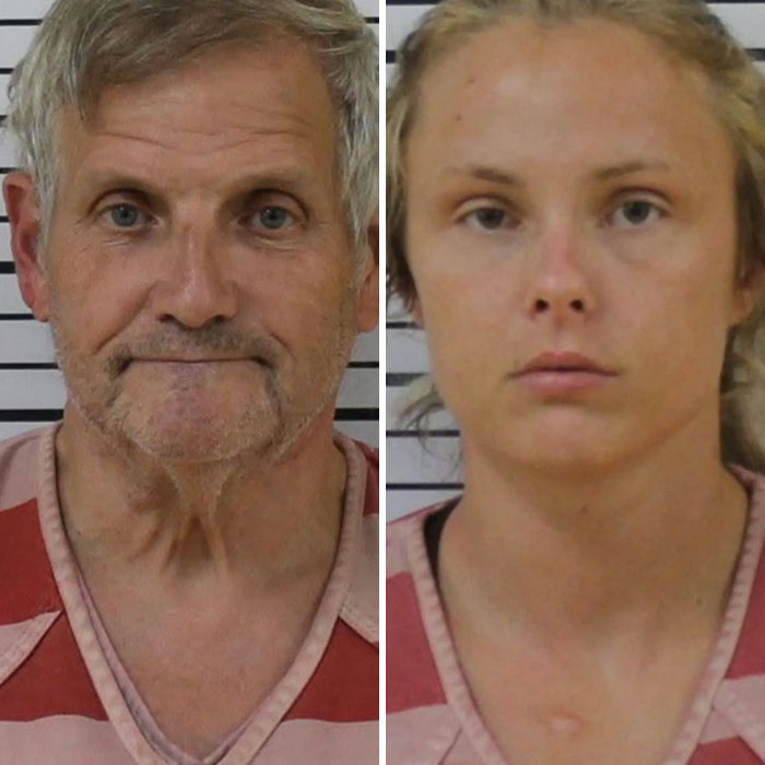 Mugshots of Saylor Hayes parents, 70 and 31, charged after 5YO found lifeless, disturbing new details.