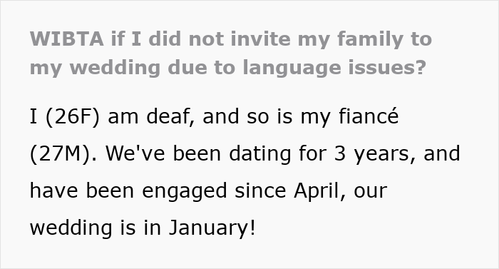 Deaf Bride Was Ready To Give Her Family One Last Chance, But One Coffee Shop Meeting Changed Everything Deaf Bride Was Ready To Give Her Family One Last Chance, But One Coffee Shop Meeting Changed Everything