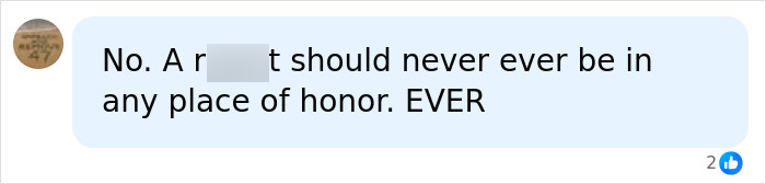 A social media comment expressing strong disapproval about the son of Norway's Crown attending a royal funeral.