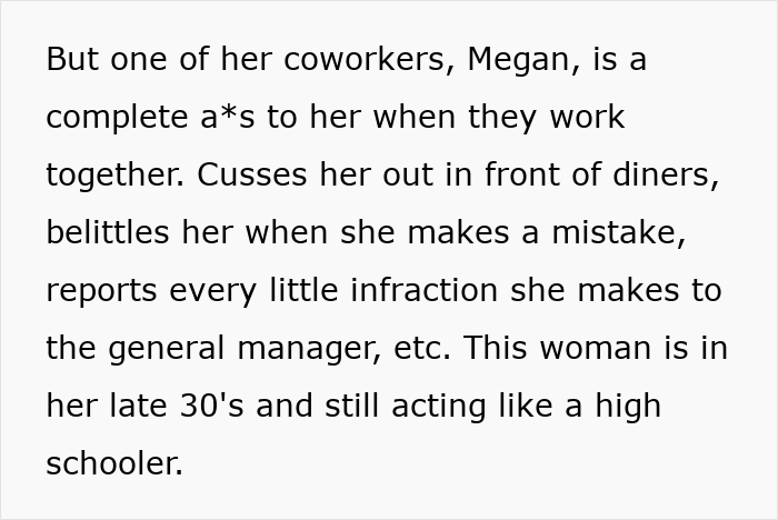 Guy Watches GF’s Coworker Make Her Life Miserable, Takes Revenge As Her Résumé Lands At His Company Guy Watches GF’s Coworker Make Her Life Miserable, Takes Revenge As Her Résumé Lands At His Company