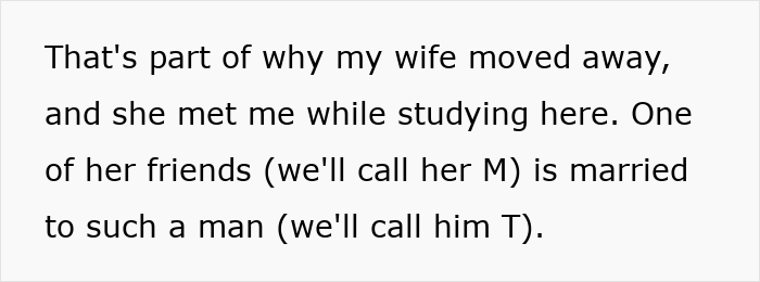 Husband Accidentally Caused Wife's Friend To Divorce Her Husband, Is Very Proud Of It