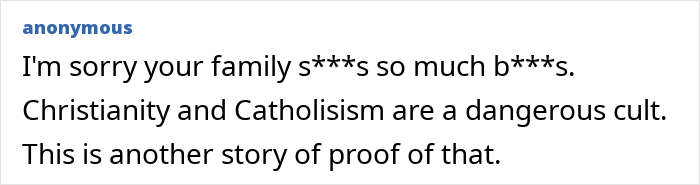 Religious Parents Try To Sabotage Son's Relationship But Fail When Extended Family Sides With Him Religious Parents Try To Sabotage Son's Relationship But Fail When Extended Family Sides With Him