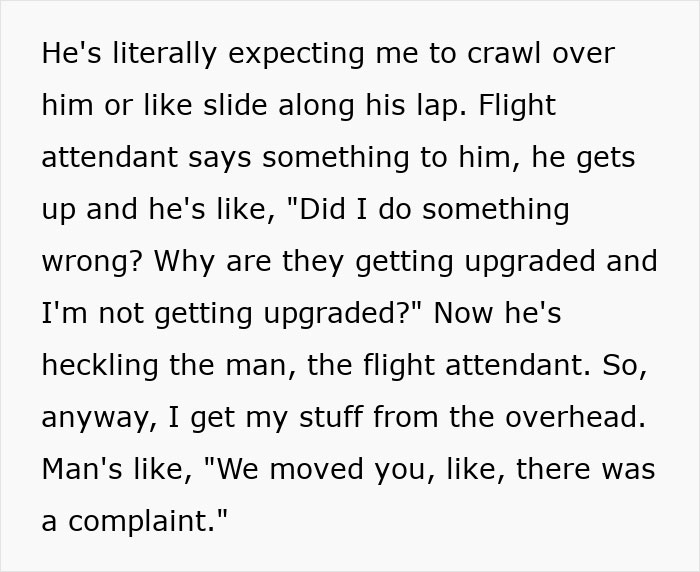 Woman Tries To Ignore Creepy Seatmate Who Won’t Shut Up, Until She Gets Moved And The Reason Surprises Her Woman Tries To Ignore Creepy Seatmate Who Won’t Shut Up, Until She Gets Moved And The Reason Surprises Her