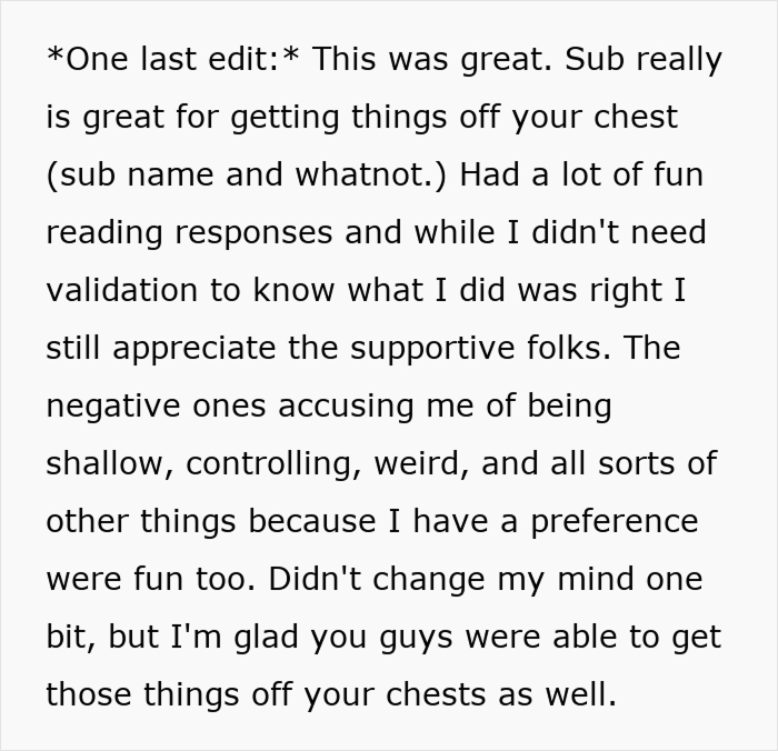 Screenshot of text about a woman getting tattoos and her boyfriend leaving, expressing relief and reflection. Screenshot of text about a woman getting tattoos and her boyfriend leaving, expressing relief and reflection.