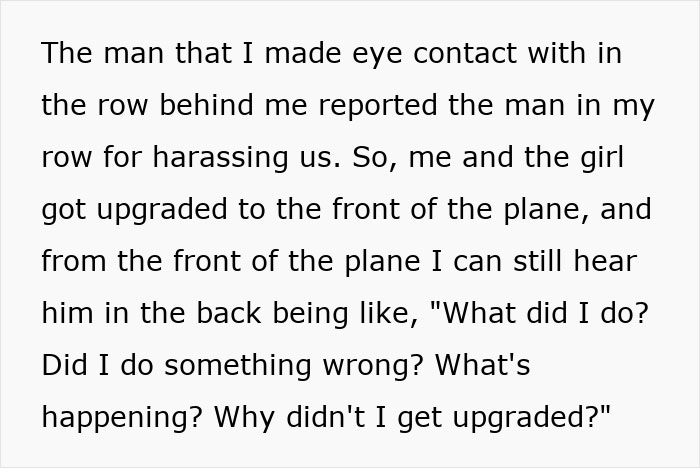 Woman Tries To Ignore Creepy Seatmate Who Won’t Shut Up, Until She Gets Moved And The Reason Surprises Her Woman Tries To Ignore Creepy Seatmate Who Won’t Shut Up, Until She Gets Moved And The Reason Surprises Her