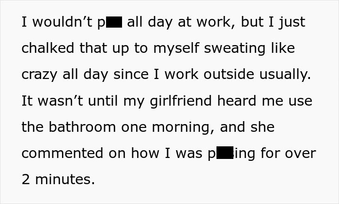 Man Drinks Sugar-Free Punch Daily, Realizes It Makes Him Stop Using The Toilet For Over 12 Hours Man Drinks Sugar-Free Punch Daily, Realizes It Makes Him Stop Using The Toilet For Over 12 Hours
