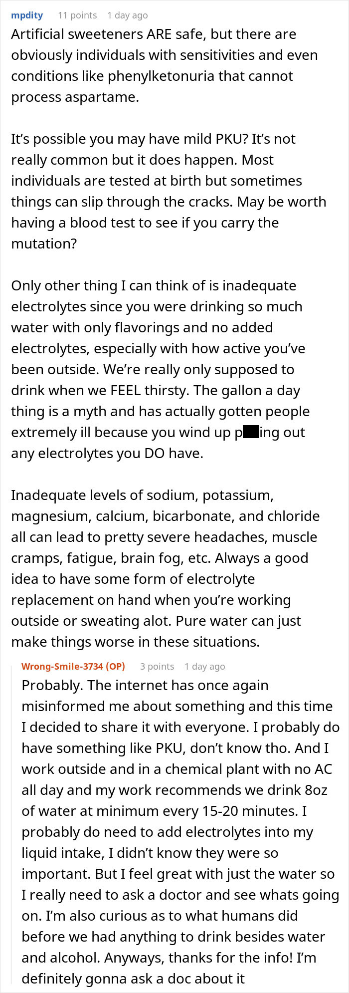 Man Drinks Sugar-Free Punch Daily, Realizes It Makes Him Stop Using The Toilet For Over 12 Hours Man Drinks Sugar-Free Punch Daily, Realizes It Makes Him Stop Using The Toilet For Over 12 Hours