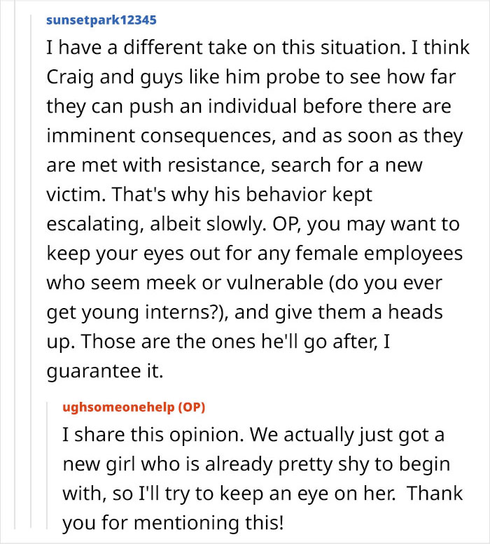 Creepy Coworker Won't Take A Hint, Takes It Way Too Far In The Office Kitchen Creepy Coworker Won't Take A Hint, Takes It Way Too Far In The Office Kitchen