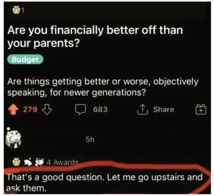 A hilariously relatable meme about adults not knowing what they're doing financially.