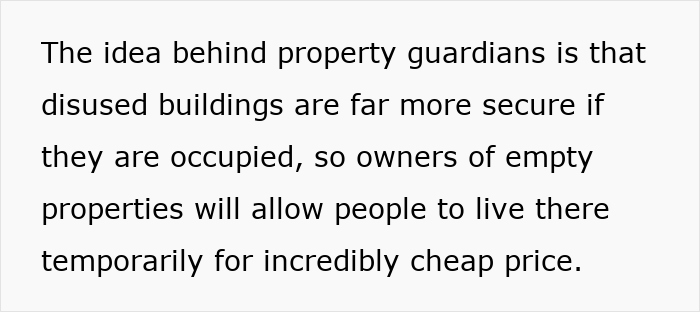Text snippet: Landlord and pub tenant, living in a pub for cheap, discussing property guardian arrangements. Text snippet: Landlord and pub tenant, living in a pub for cheap, discussing property guardian arrangements.
