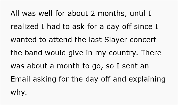 Employee Gets An Unexpected Response From Boss After Requesting A Day Off, Takes Her To Court Employee Gets An Unexpected Response From Boss After Requesting A Day Off, Takes Her To Court