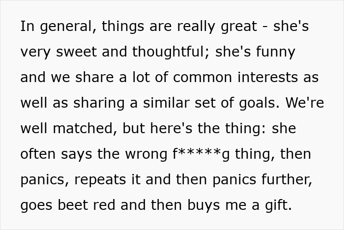 Guy Shares His Girlfriend's Weird Quirk, Doesn't Know If He Can Get Over It