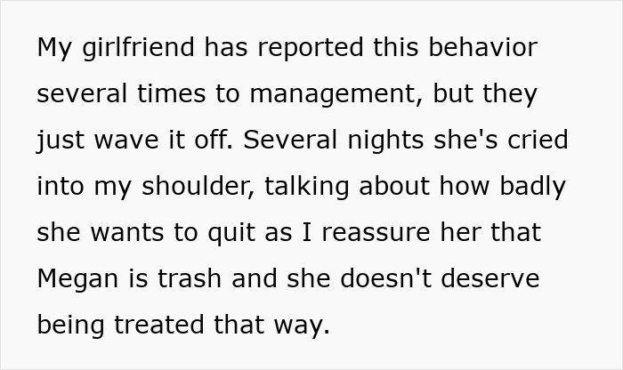 Guy Watches GF’s Coworker Make Her Life Miserable, Takes Revenge As Her Résumé Lands At His Company Guy Watches GF’s Coworker Make Her Life Miserable, Takes Revenge As Her Résumé Lands At His Company