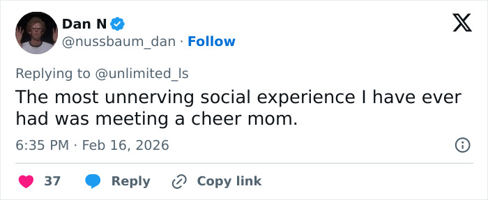 A social media post details a user's unsettling encounter with a cheerleader mom, related to the Las Vegas hotel incident. A social media post details a user's unsettling encounter with a cheerleader mom, related to the Las Vegas hotel incident.