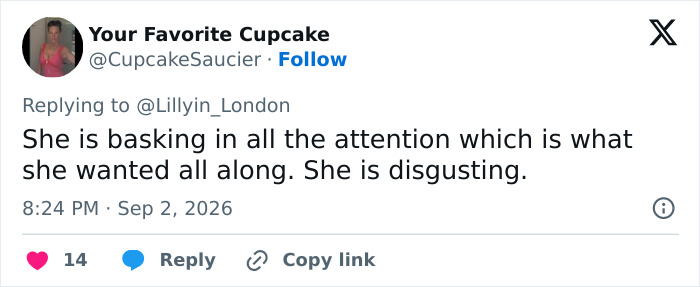 A social media post with the main SEO keyword Lindsay Clancy's wheelchair, showing viewers angry at the sticker meaning. A social media post with the main SEO keyword Lindsay Clancy's wheelchair, showing viewers angry at the sticker meaning.