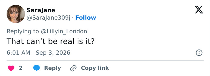 A social media post questioning the reality of Lindsay Clancy's wheelchair sticker and its meaning, causing fury. A social media post questioning the reality of Lindsay Clancy's wheelchair sticker and its meaning, causing fury.