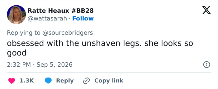 A fan's emotional reaction to Phoebe Bridgers visible leg hair: Obsessed with the unshaven legs. She looks so good. A fan's emotional reaction to Phoebe Bridgers visible leg hair: Obsessed with the unshaven legs. She looks so good.