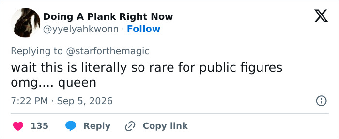 A fan's emotional reaction to Phoebe Bridgers' visible leg hair, calling it rare for public figures. A fan's emotional reaction to Phoebe Bridgers' visible leg hair, calling it rare for public figures.
