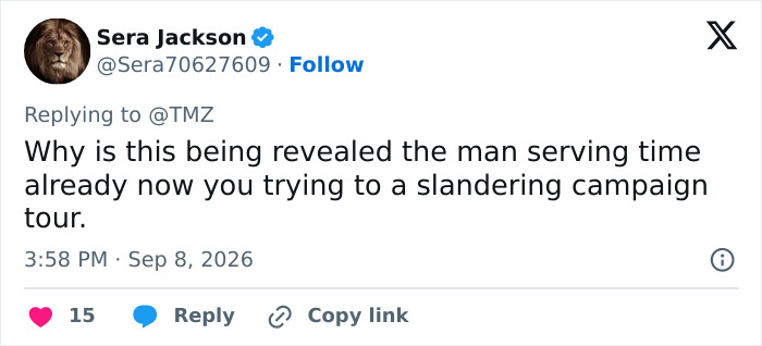A social media comment from Sera Jackson regarding Karmelo Anthony's hateful texts and new court documents.