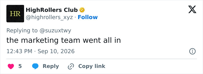 Screenshot of a tweet: 'the marketing team went all in.' Sydney Sweeney's lingerie brand struggles, leading to scandalous ads. Screenshot of a tweet: 'the marketing team went all in.' Sydney Sweeney's lingerie brand struggles, leading to scandalous ads.
