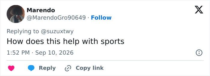 A social media post questioning the relevance of scandalous ads to sports, impacting Sydney Sweeney's lingerie brand. A social media post questioning the relevance of scandalous ads to sports, impacting Sydney Sweeney's lingerie brand.
