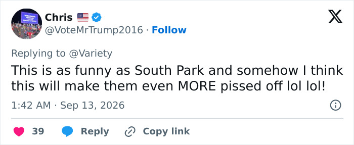 A Twitter comment by Chris about SNL UK roasting Meghan Markle and Prince Harry. A Twitter comment by Chris about SNL UK roasting Meghan Markle and Prince Harry.