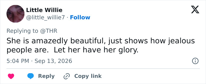 Twitter post supporting Sydney Sweeney amidst backlash for her ad campaign. Twitter post supporting Sydney Sweeney amidst backlash for her ad campaign.