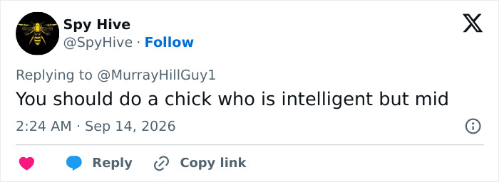 A comment on dating profiles, suggesting an intelligent but average profile for the Becky experiment. A comment on dating profiles, suggesting an intelligent but average profile for the Becky experiment.