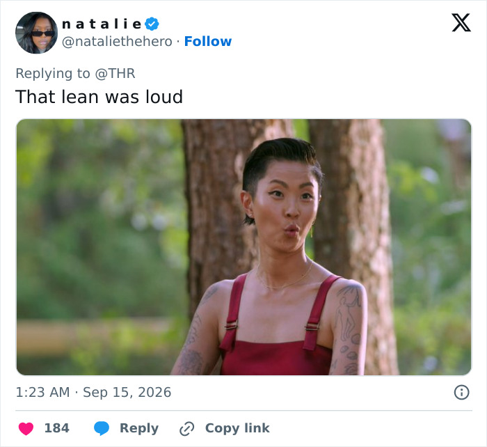 A tweet commenting on an awkward interaction, adding to the intense scrutiny around the Hollywood star.
