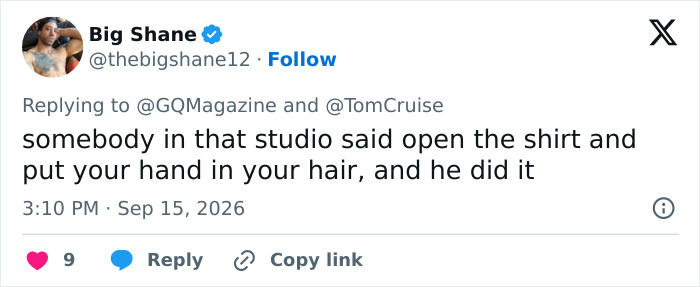 Tom Cruise Gets Ruthlessly Mocked Over “Embarrassing” New Photoshoot As Fans Zero In On His Unusual Look Tom Cruise Gets Ruthlessly Mocked Over “Embarrassing” New Photoshoot As Fans Zero In On His Unusual Look
