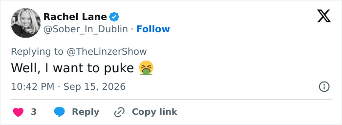A social media post with a user's disgusted reaction emoji, commenting on the Las Vegas hotel case. A social media post with a user's disgusted reaction emoji, commenting on the Las Vegas hotel case.